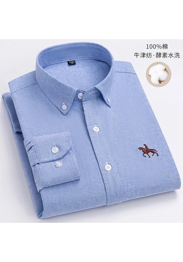 Dval2024 Erkek Pamuklu Çiçek Desenli Uzun Kollu Gömlek - Rahat At İşlemeli Modellerkoyu Gri Koyu Gri