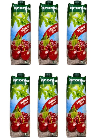 Aroma Vişneli İçecek 1 Lt X 6 Adet