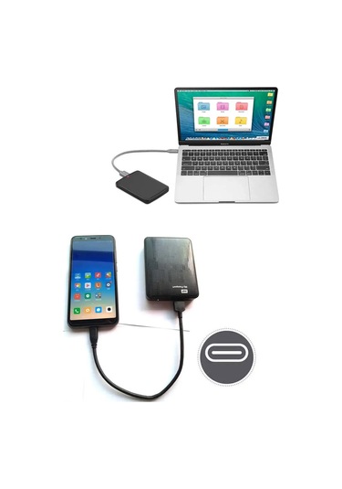 Type C İçin Usb 3.0 Harici Hdd Harddisk Bağlantı Kablosu Al4422