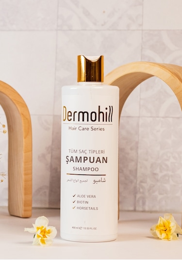 Dermohill Şampuan 400 ML + Saç Kremi 200 ML + Saç Bakım Serumu 60 ML