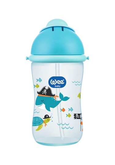 Wee Baby Pipetli Bardak 380 ML 171 Mavi