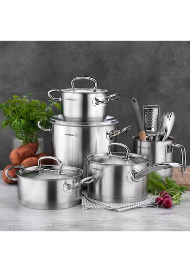 Korkmaz Proline 28X17 CM Satin Tencere