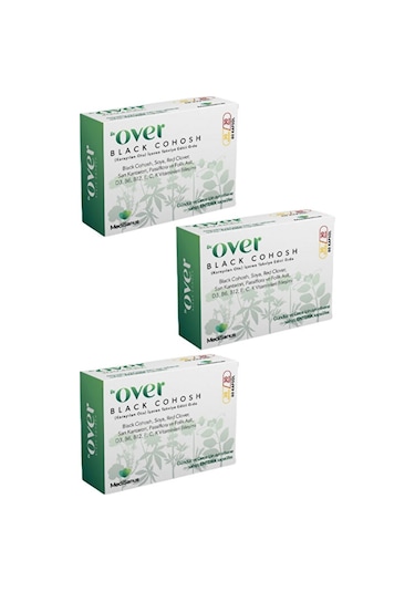 Dr. Over Black Cohosh Takviye Edici Gıda 3 x 60 Kapsül