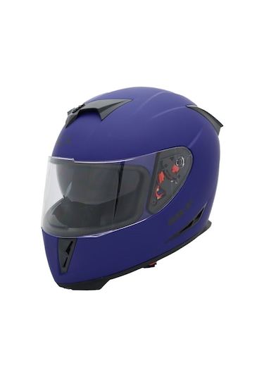 Cox SR-F Full Face Motosiklet Kaskı Mavi