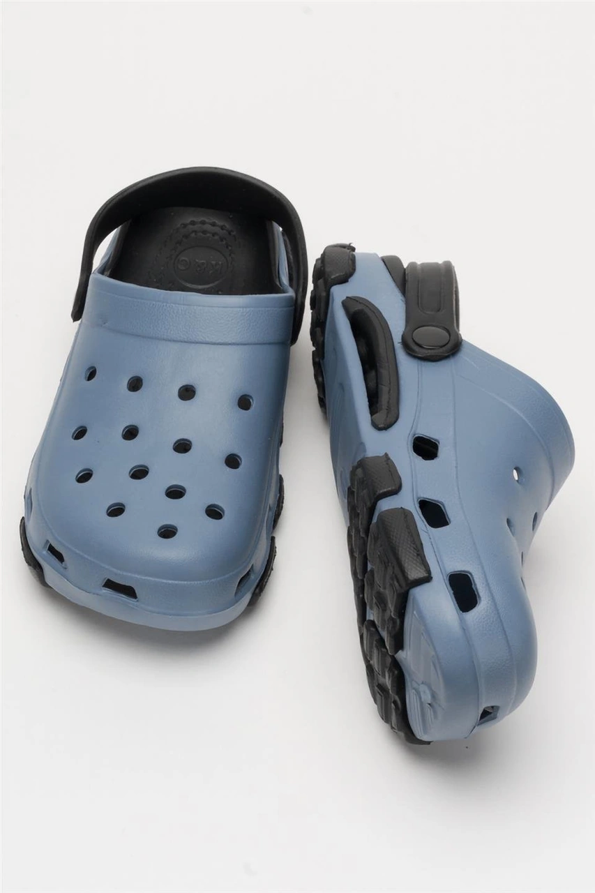 Unisex Çift Tabanlı Ortopedik Hemşire Doktor Aşçı Laboratuvar Deniz Havuz Terliği Sandalet Turkuaz - Siyah Turkuaz - Siyah