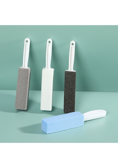 Lemestar Mavi Tuvalet Temizlik Fıstığı - Kayalık Taş Temizleme Çubuğu, Kolaysız Kullanim, Dayanıklı Malzemeyle Ev Bakımı Aracı Siyah