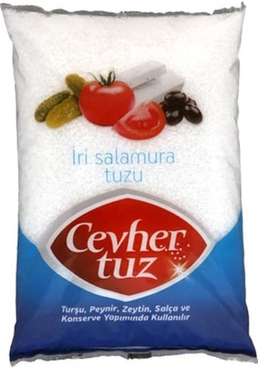 Cevher Tuz İri Salamura Tuzu 3 KG