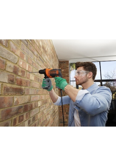 Black+Decker BEH710-QS 13 MM 710W Darbeli Matkap + Anahtarsız Mandren 4 Parça Set