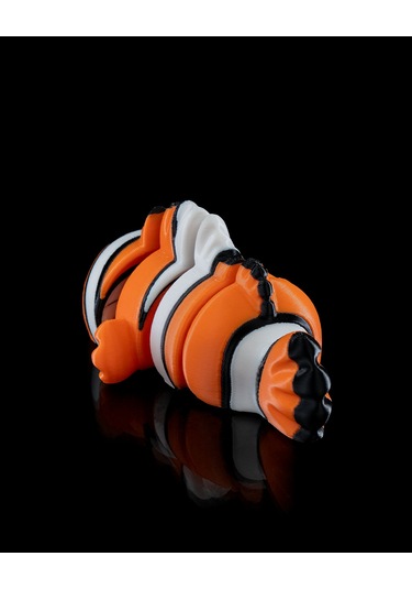 Sevimli Hareketli Palyaço Balık 12x8 Cm