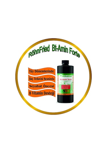 Röhnfried Bt-Amin Forte B Vitamini Takviyesi 1000 ML