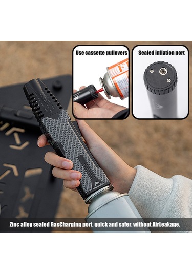 Symbee Tip A Alev Güneşi Isıtıcı Alev Torchu - Mutfak, Kamp, Barbekü Ve Kaynak İşlemleri İçin - Çinko Alaşımlı, 1300 C - Gaz Ve Çakmak Olmadan Gönderilir Çok Renkli