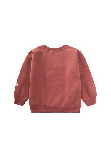 Cigit At Aplikeli Sweatshirt 1-6 Yaş Gül Kurusu Gül Kurusu