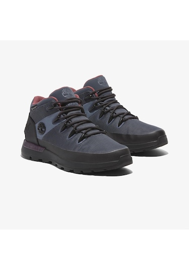 Timberland Sprint Trekker Mid Lace Up Waterproof Erkek Mavi Outdoor Ayakkabı Düz Tb0a6crbejk1 Mavi