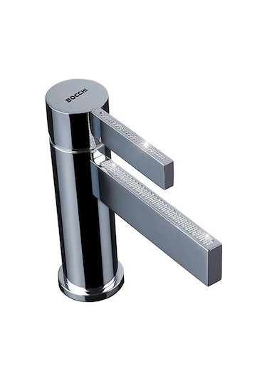 Bocchi Cube Lavabo Bataryası Crystal Krom 1015 0001 Sw