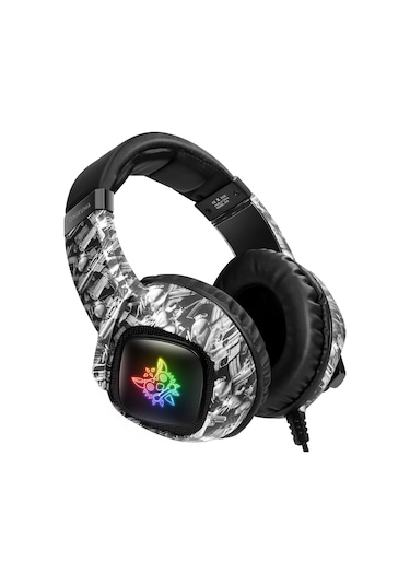 Onikuma K19 Kamuflaj Kablolu LED PS4 PC Gamer Kulaklık