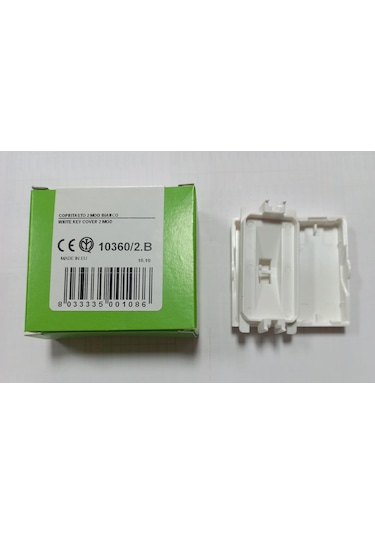 Beyaz 2m Anahtar Kapak