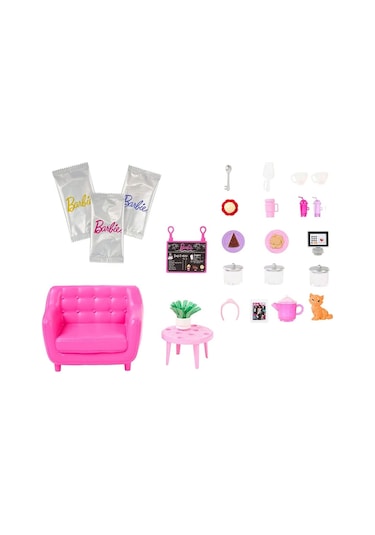 Barbienin Çay Saati Oyun Seti Hkt94