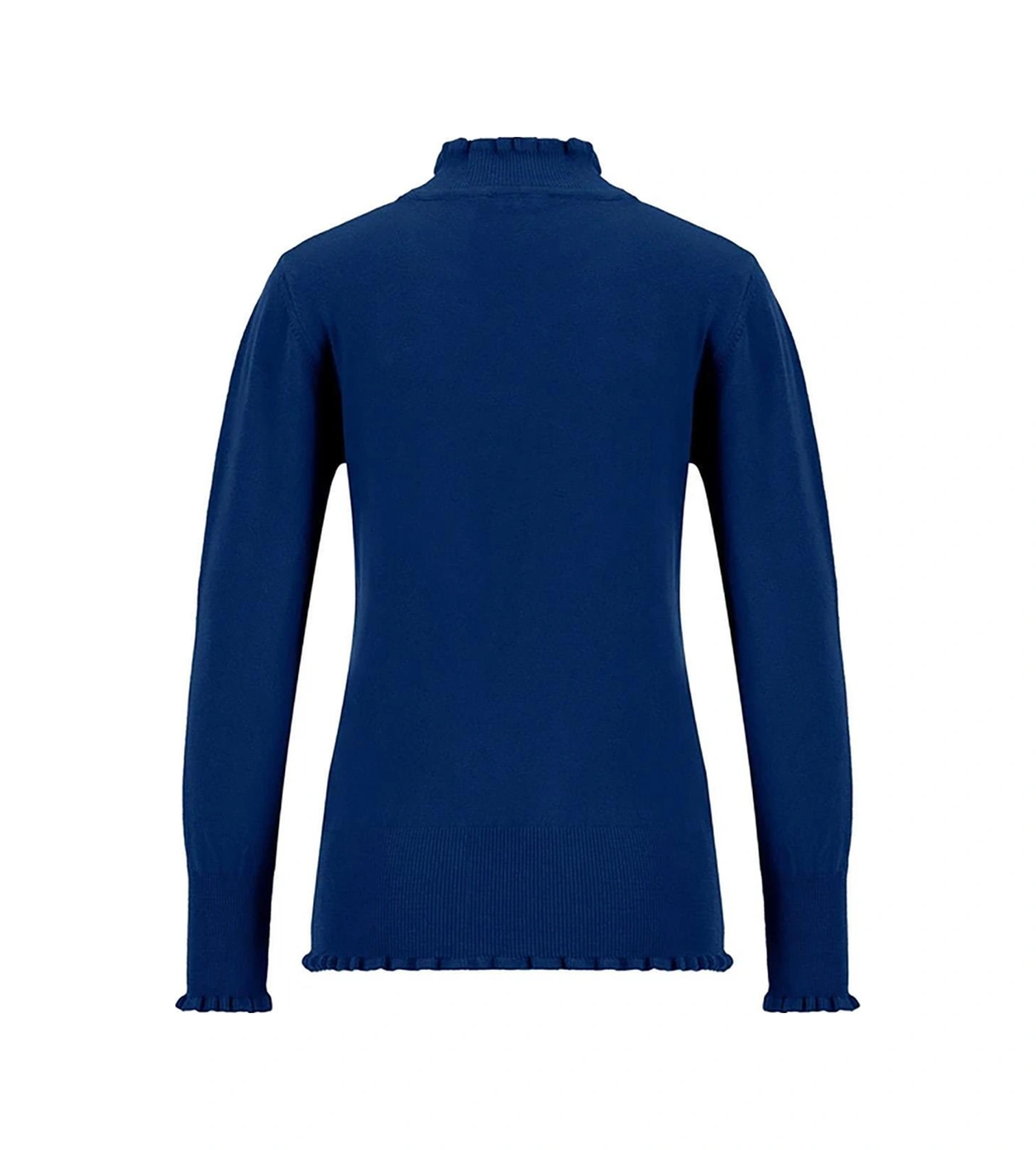 Armine Fırfır Detaylı Kazak 25kd7007 Lacivert Lacivert