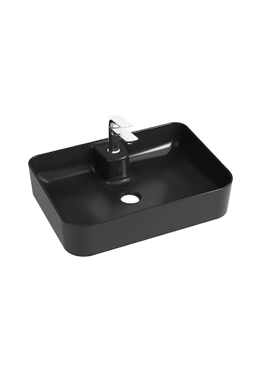 Alvit Smartslım Tez.Üstü Batarya Delikli Lavabo 35 x 50CM Par.Si...