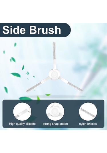 Unimarket Mi Robot Süpürge S12/mop 2s/pro/p Aksesuar Seti - Yedek Parça Süpürge Yedek Parçaları 14 Adet