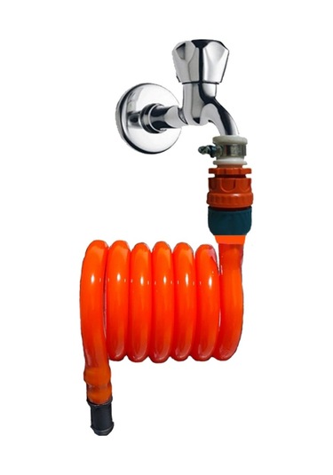 Plasyay Spiral Wc Hortum Matik Seti 97 Cm Yeni Ürün