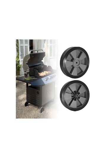 Suntek 2 Adet Izgara Tekerleği Tekeri Tekerlek El Arabası