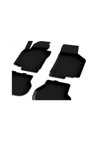 Audi A3 Ferrous 4d Havuzlu Kauçuk Paspas 2004 2012