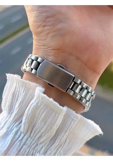 Coliseum Çelik Kordon Takvimli Kadran Özel Tasarım Vintage Seri Kadın Kol Saati+bileklik Ps.8341.m7 Gümüş