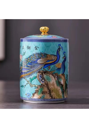 Suntek Çay Saklama Kabı Şeker Kahve Gevşek Çay Açık Mavi