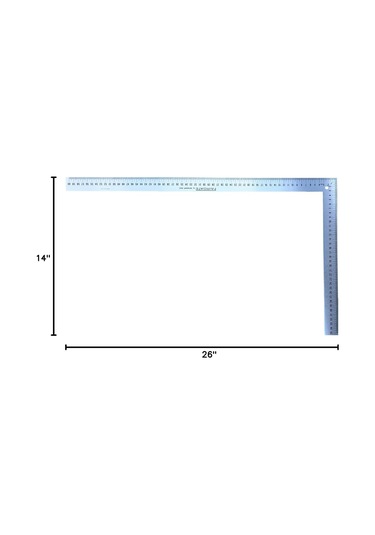 24 'x 14' Lsquare Metal Terziler Hükümdarlar Fg50324