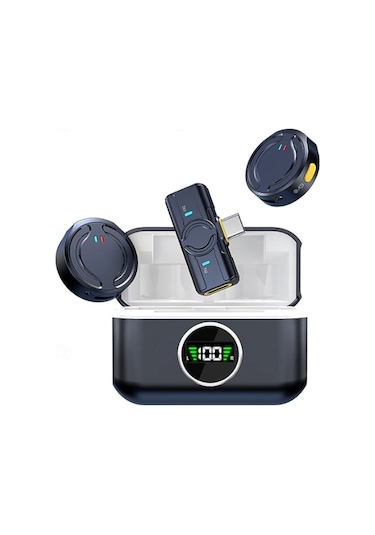 Emh Store Zr984 Q81 Type C Lightning Mıknatıslı Mikrofon