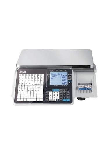 Cas Cl 3000 B Barkodlu Terazi 15 - 30 KG Boyunsuz