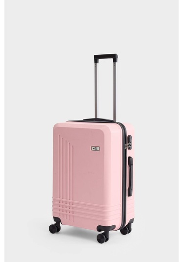 Defacto Unisex Sert Kapaklı Çekçekli Küçük Valiz H2404axnspn652 Pembe-pn652 Defacto Unisex Sert Kapaklı Çekçekli Küçük Valiz H2404axnspn652 Pembe-pn652