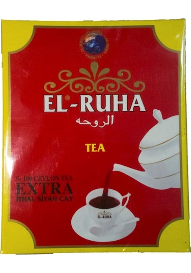 El-Ruha Ceylon Extra İthal Siyah Dökme Çay 400 G