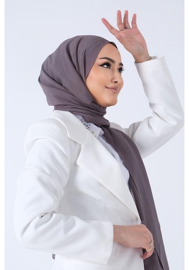 Harem Scarf Brisa Vual Şal - Koyu Füme - Koyu Füme