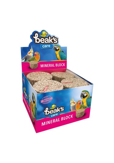 Beaks Mineral Block Büyük Gaga Taşı - Tekli
