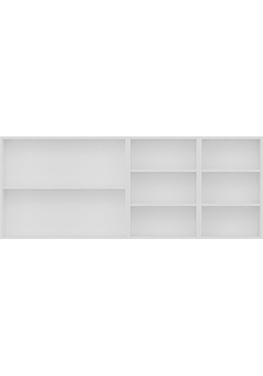 Minar 185 Cm Mutfak Dolabı Beyaz 185-B2-Üst Modül Beyaz