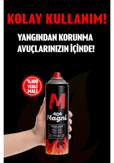 404 Magni Yangın Söndürücü Sprey 500 ML
