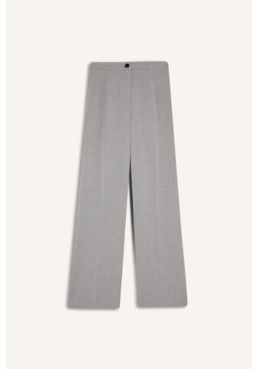 DeFacto Standart Boy Kumaş Palazzo Pantolon Wide Leg Geniş Bol Paça Basic Düz Yüksek Bel C6402AX25SPGR28 DeFacto Standart Boy Kumaş Palazzo Pantolon Wide Leg Geniş Bol Paça Basic Düz Yüksek Bel C6402AX25SPGR28