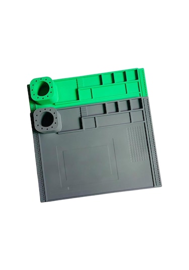 Suntek Silikon Lehimleme Matı Telefon Kaynak İstasyonu Yeşil