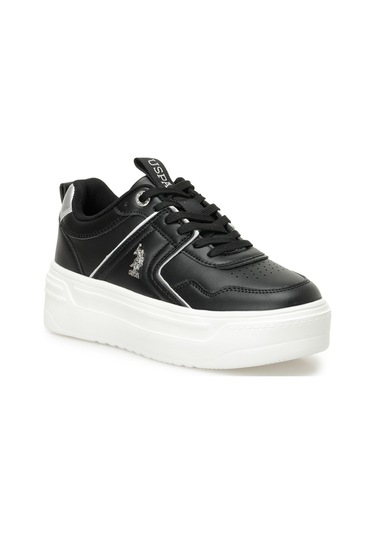 U.S. Polo Assn. 5P CLARKE 5FX Kadın  Siyah Sneaker