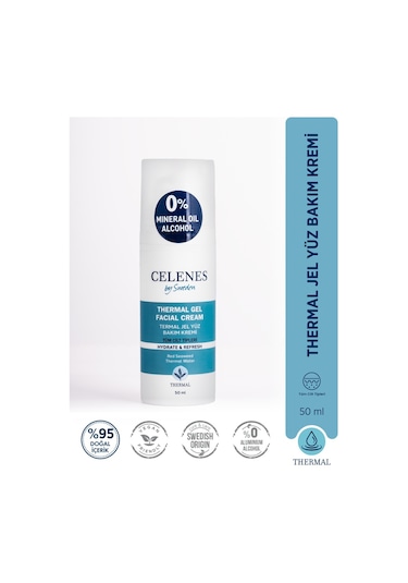 Celenes Thermal Jel Yüz Bakım Kremi 50 ML