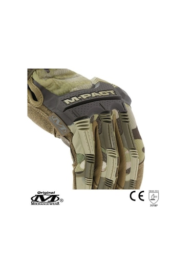 Mechanix Wear® M-Pact Multicam Korumalı Eldiven V2 (MPT-78) Siyah