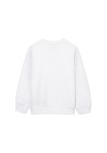 Mavi - Miav Baskılı Beyaz Sweatshirt 6610031-620 Beyaz