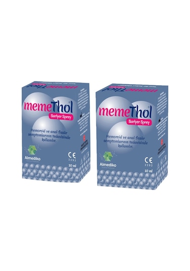 Almediko Memethol Bariyer Sprey 10 Ml 2 Adet