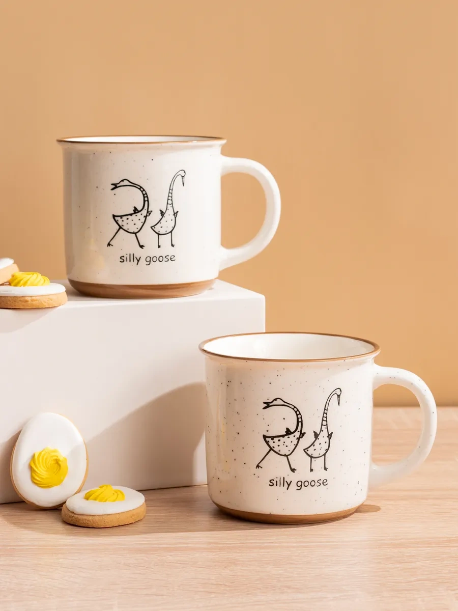 Atmosphere Of Art Goose Çay Ve Kahve Fincan Seti 350 Ml 2 Adet 284168261 Bej