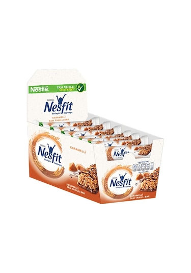Nestle Karamelli Tam Tahıllı Bar 16'lı
