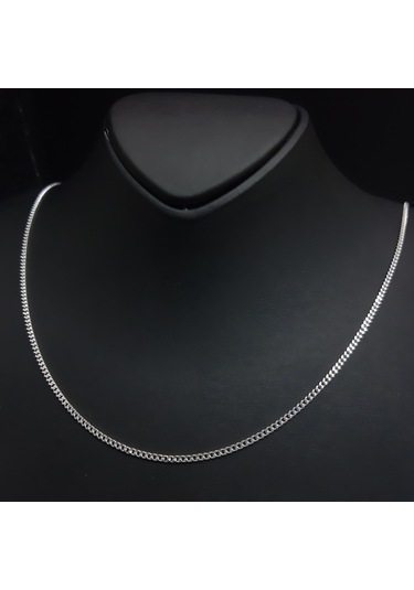 Gümüş Erkek Zincir Kolye (475131820)