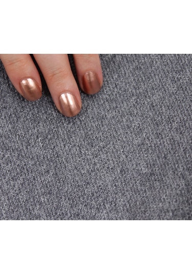 Lorencehome Copper Puf - Gri / Lorencehome