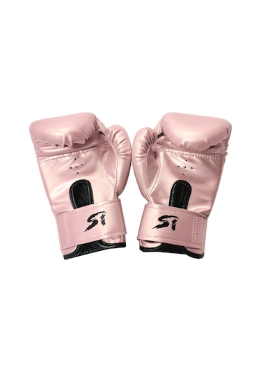 Moveevo 3-10 Yaş Çocuklar İçin Ultra Hafif Pu Deri Boks Eldiveni, Yumuşak Döşeme, Ventilasyonlu, Ergonomik, Pembe Pembe